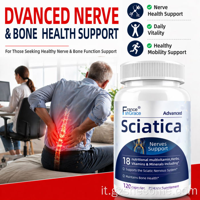 Shecome Sciatica Capsule Supporto nervoso